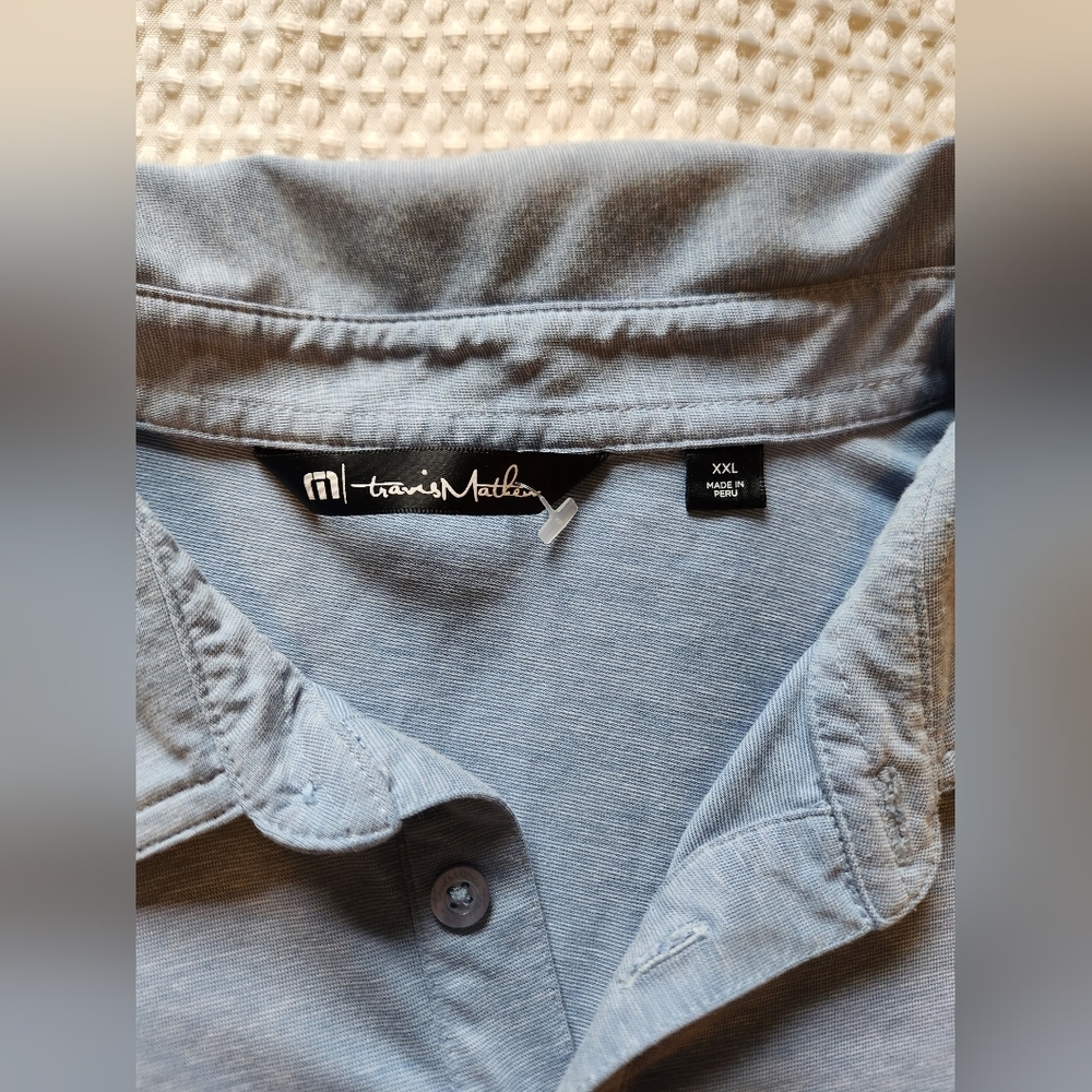 Men's Travis Mathew Polo Golf Shirt Size XXL